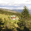 Mola, Tomek i Ania w Czeskich Karkonoszach