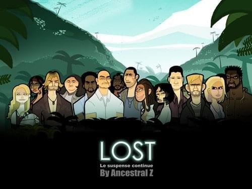 Rysunkowe postacie z LOST #lost