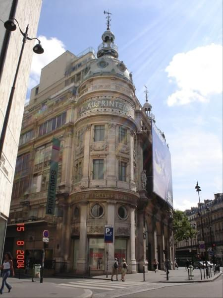 Paris VIII (8. dzielnica Paryża) - Centra handlowe przy Boulevard Haussmann