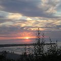 Zachód słońca - Ustka 2006 #MorzeBałtyckie #ZachódSłońca #Ustka