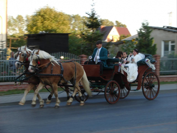 Dorożka z nowożeńcami/Pierwoszyno