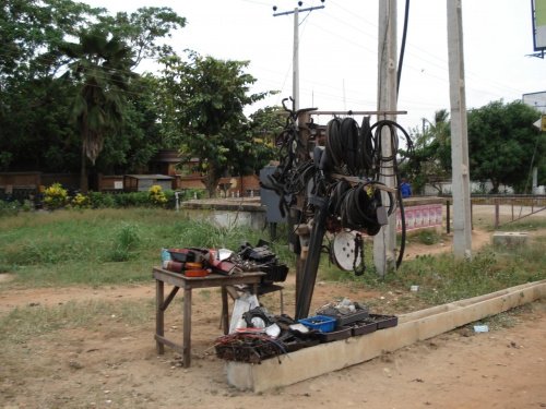 Stacja obslugi pojazdow - Nigeria