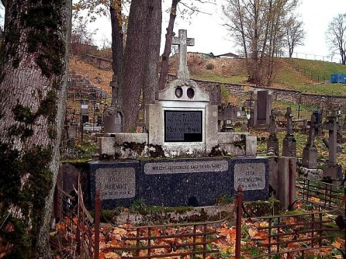 Wilenska Rossa.Widok na groby w czesci zachodniej cmentarza. #RossaCmentarz