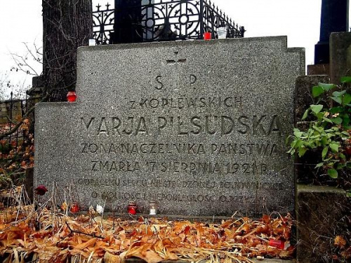 Maria z Koplewskich Pilsudska (1865 -1921) - pierwsza zona Jozefa Pilsudskiego. #RossaCmentarz