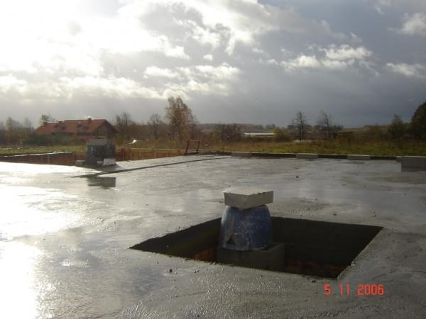 Strop nad parterem