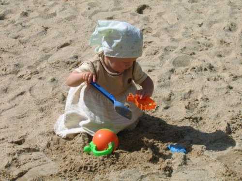Zabawa w piasku #JaBardzoLubięZabawęWPiasku
