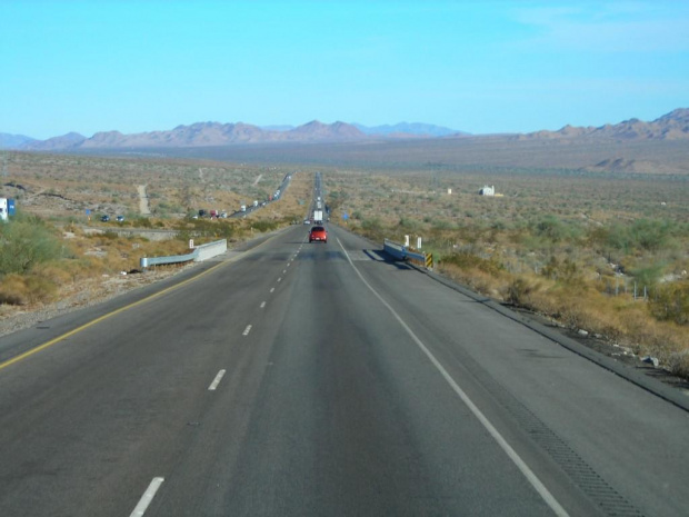 I-10 east, California Desert