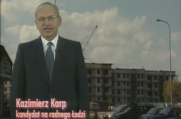 Kazimierz Karp - kandydat na radnego. Wybory samorządowe 2006, województwo łódzkie. #wybory #Wybory2006 #WyborySamorządowe #SpotyWyborcze #kandydaci #SpotWyborczy #PłatneOgłoszenieWyborcze