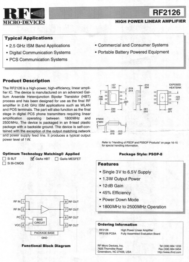 schemat wzmacniacza wifi