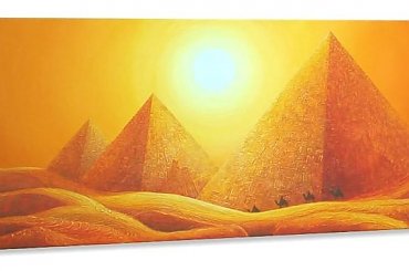 #afryka #ZachódSłońca #pejzaż #krajobraz #kolor #malarstwo #światło #kompozycja #piramidy
