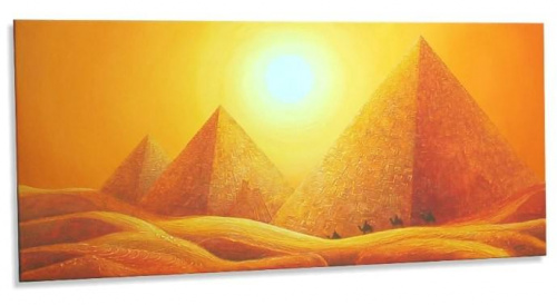 #afryka #ZachódSłońca #pejzaż #krajobraz #kolor #malarstwo #światło #kompozycja #piramidy