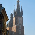Kraków - poranna mgiełka :) #Rynek #Kraków #Kościół #Mariacki