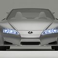 Lexus LF-A - Prototyp (2005) #Lexus #Prototyp #coupe #auto #samochod #samochód