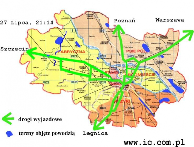 Wrocław pod wodą - 1997 r.