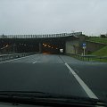 Autostrada A7 do Diekirch/przejscie dla zwierzaków