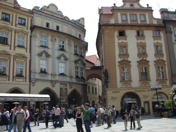 Rynek Starego Miasta #Praga #Rynek #Zegar #Ratusz #Miasto