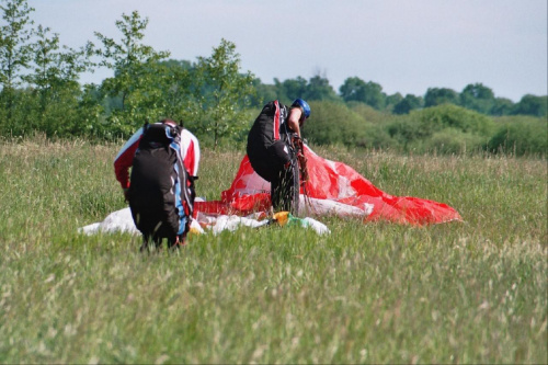 Łęki Kościelne u Sokoła #paragliding #glajty #latanie