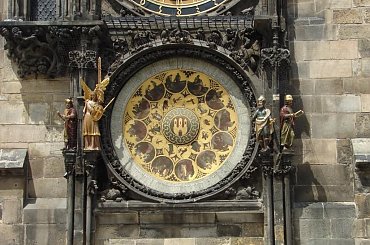XV-wieczny Zegar astronomiczny Orloj #Praga #Rynek #Zegar #Ratusz #Miasto