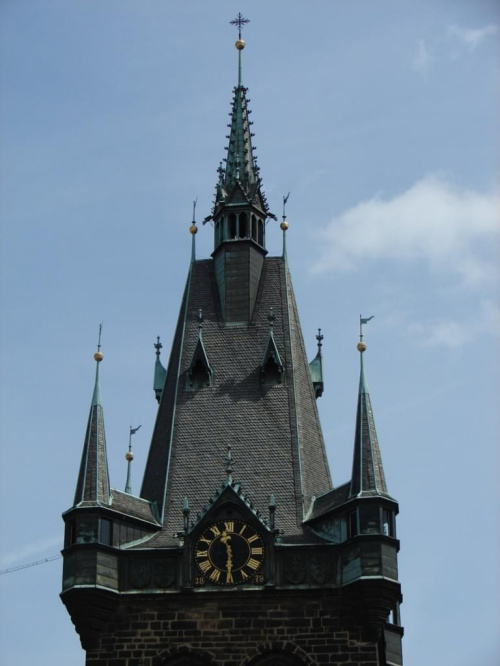 Wieża Jindřišska #Praga #miasto #stolica