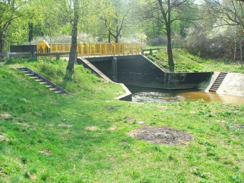 Puławy - mostek na Kurówce