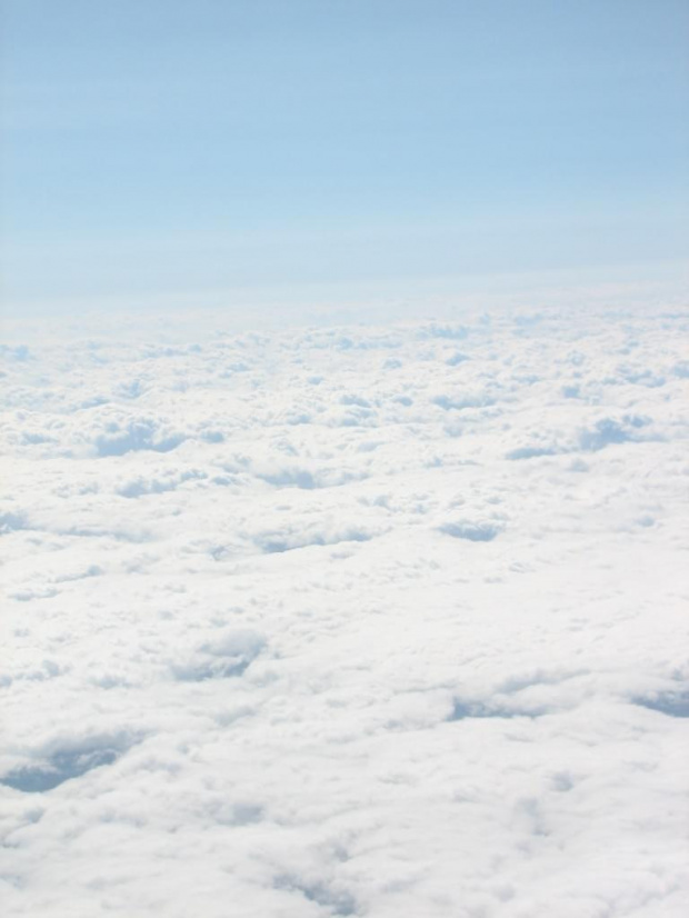 . above the clouds