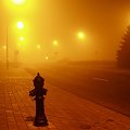 Mgła w Krakowie #mgła #Kraków #Noc #Jesień #listopad