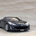 Peugeot 907 - Prototyp zaprezentowany na salonie w Paryżu w 2005 roku. #Peugeot #prototyp #auto #samochód #samochod