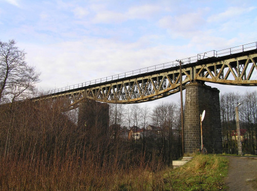 Żukowo - Most stalowy nad Słupiną