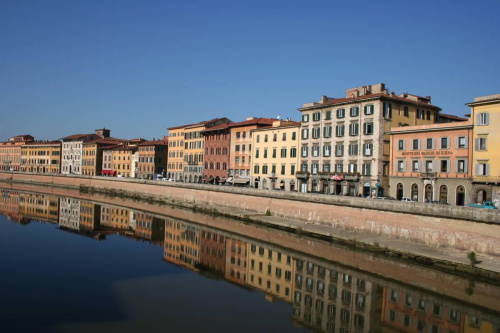 Piza - rzeka Arno (ładna nie? :)