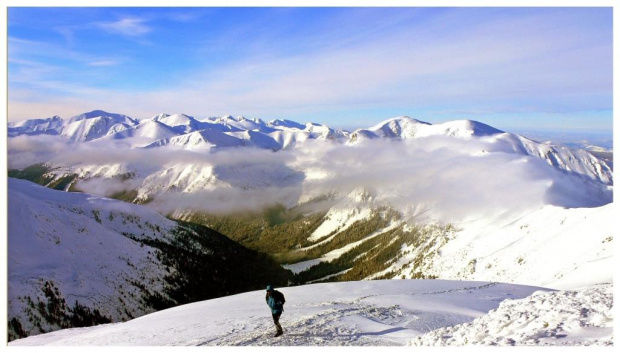 schodzimy z Kasprowego #Tatry #góry