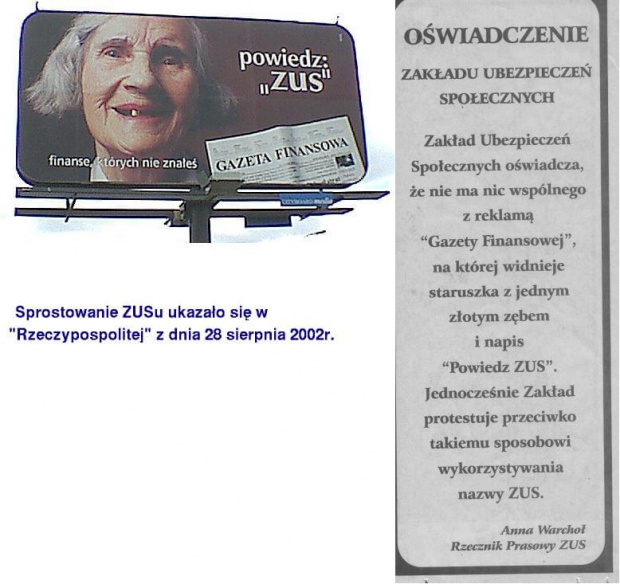 #OswiadczenieZusReklamaSmieszne