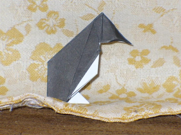 moje origami, narazie mało dokładne ale dopiero się uczę :) #origami