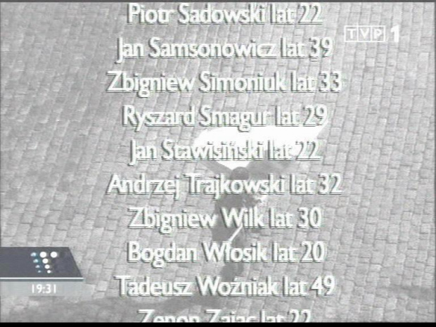 Specjalne wydanie głównych "Wiadomości" 13 grudnia 2006 roku - 25. rocznica ogłoszenia stanu wojennego.
www.TVPmaniak.tv.pl #tvp #tvp1 #wiadomości #gawryluk #dorota #StanWojenny #tvpmaniak