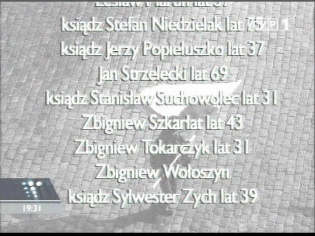 Specjalne wydanie głównych "Wiadomości" 13 grudnia 2006 roku - 25. rocznica ogłoszenia stanu wojennego.
www.TVPmaniak.tv.pl #tvp #tvp1 #wiadomości #gawryluk #dorota #StanWojenny #tvpmaniak