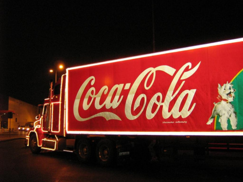 Przyjechała CocaCola #cola