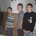 21 grudnia 2006 r. odbyła się w Internacie ZS w Sobieszynie uroczysta Wieczerza Wigilijna. Zgodnie z tradycją składaliśmy sobie życzenia, dzieliliśmy się opłatkiem, a później śpiewaliśmy kolędy. #Sobieszyn #Wigilia #Internat