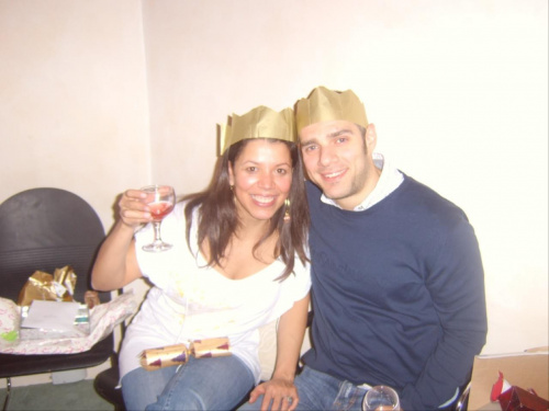 Rita with husband #Christmas2006