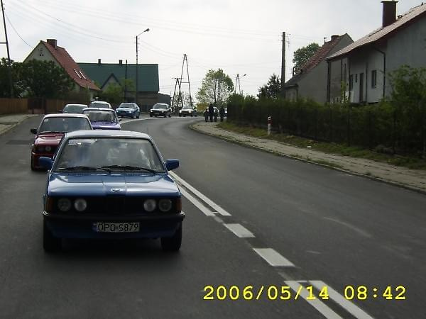 Wyjazd BMW KLUBu OPOLE na III ZLOT BMW do Skarbimierza 14.05.2005