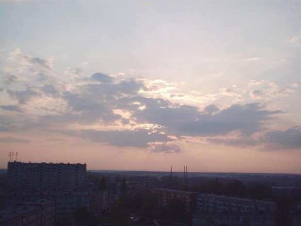 #chmury #ZachódSłońca #tomaszów