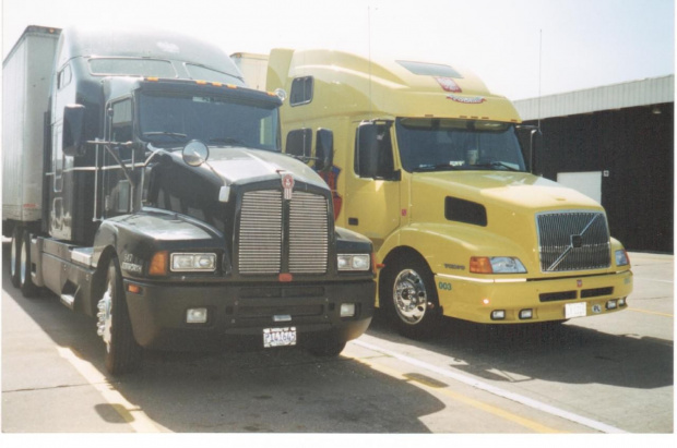 Kenworth T600 Volvo VN 770