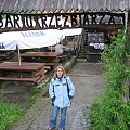 Pogoda nie zachęcała do pieszych wycieczek po gorach, wiec próbowaliśmy znaleźć jakiś bar, ale był tylko taki....u Rzeźbiarza w Ustrzykach Górnych!!! #Solina #Lesko #UstrzykiDolne #UstrzykiGórne #Bieszczady