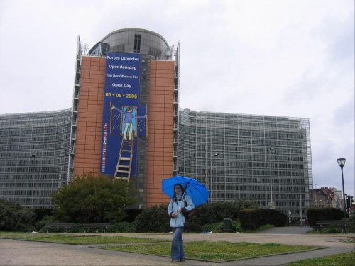 Komisja Europejska - Bruksela (zimna i deszczowa) - 1 maja 2006 #Ren #Loreley #Trier #Koblencja #Mosela #Bruksela #Niemcy #Belgia