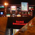 Galeria Dominikańska (shop located almost in the center of Wrocław) at night #Wrocław