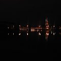 Ostrów Tumski from Grunwaldzki Bridge at night #Wrocław