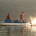 Ślimak, Borys ,Kamyk, Chorąży,Koras, wujek alban zabawa na maksa na rowerkach na jeziorze