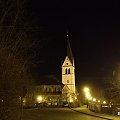 Widok na kościół katolicki w Kulmbach