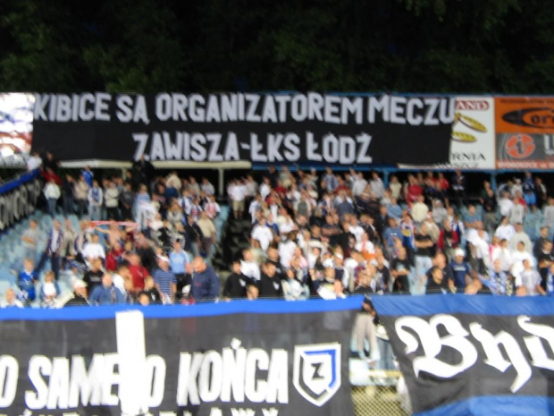 ZAWISZA BYDGOSZCZ-ŁKS ŁÓDZ MECZ PRZYJAZNI KIBICE 17.07,2005 #ZAWISZABYDGOSZCZ #ŁKSŁODZ #KIBICE #FANI