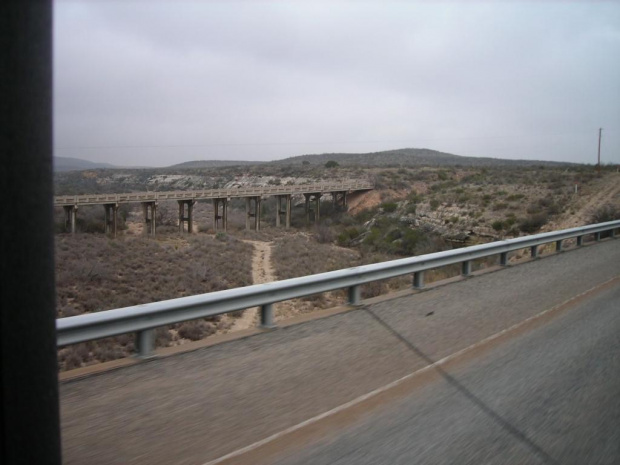 Texas, trasa wdłuż granicy USA od pólnocnego zachodu do Laredo