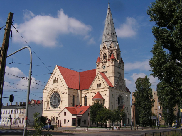 Łódź kościół - Piotrkowska