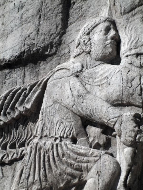 Nekropolia Naghsh-e Rostam, kolo Persepolis, groby krolow z dynastii Achemenidow #IranPersja